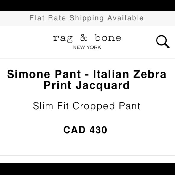 Rag and Bone Simone Pant - Picture 5 of 10